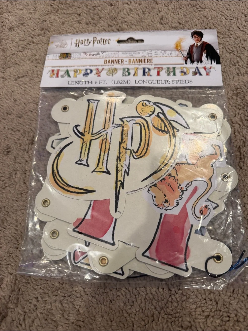 New! Harry Potter Birthday Banners